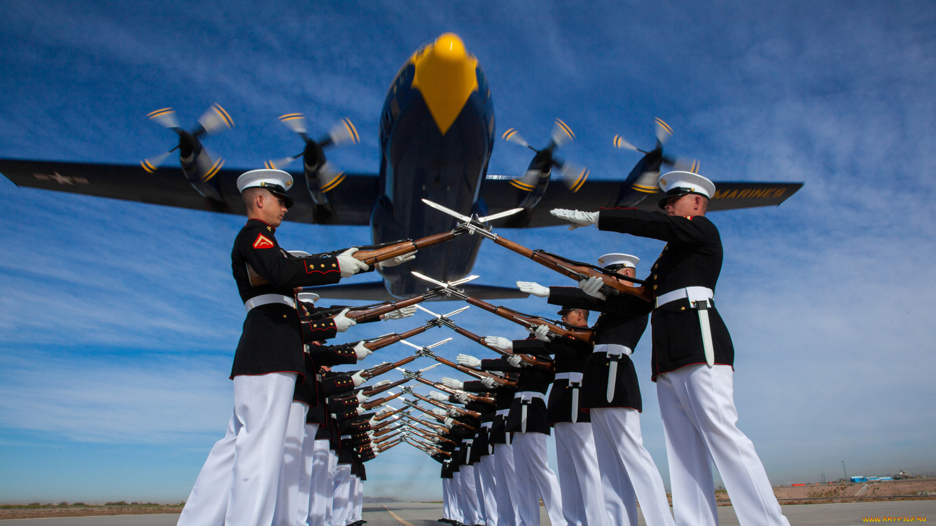 silent, drill, platoon, &, blue, angels, `fat, albert`, оружие, армия, спецназ, почетный, караул, форма, самолет