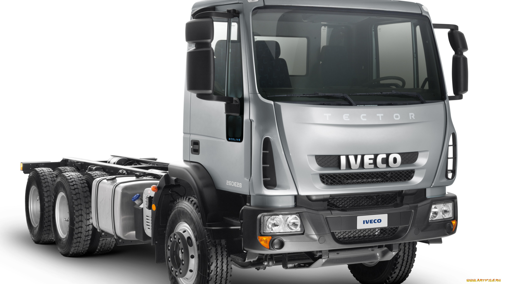 автомобили, iveco, chassis, 6x4, 260e28, tector