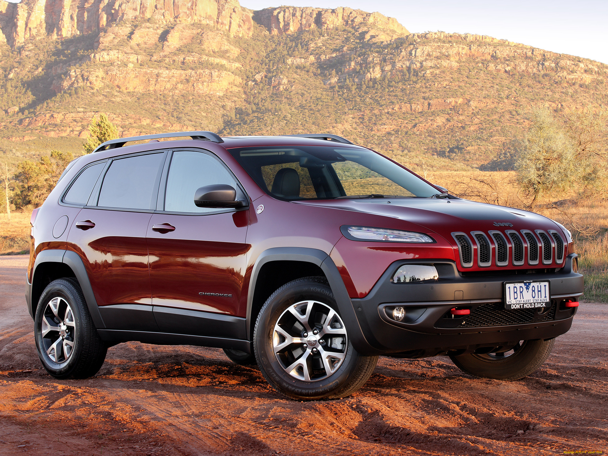 автомобили, jeep, красный, 2014, г, kl, cherokee, trailhawk, au-spec