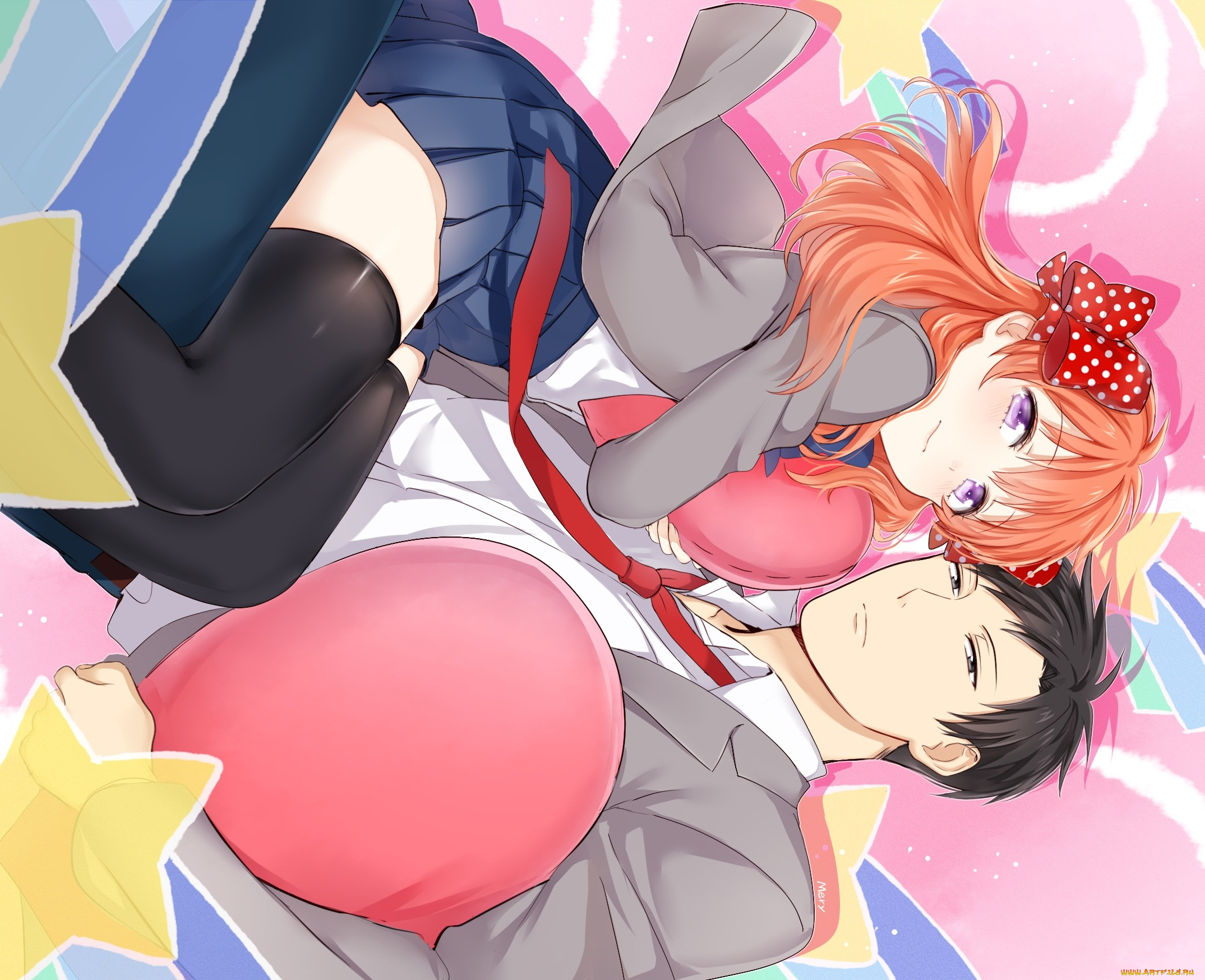 аниме, gekkan, shoujo, nozaki-kun, девушка, парень, мангака, нозаки