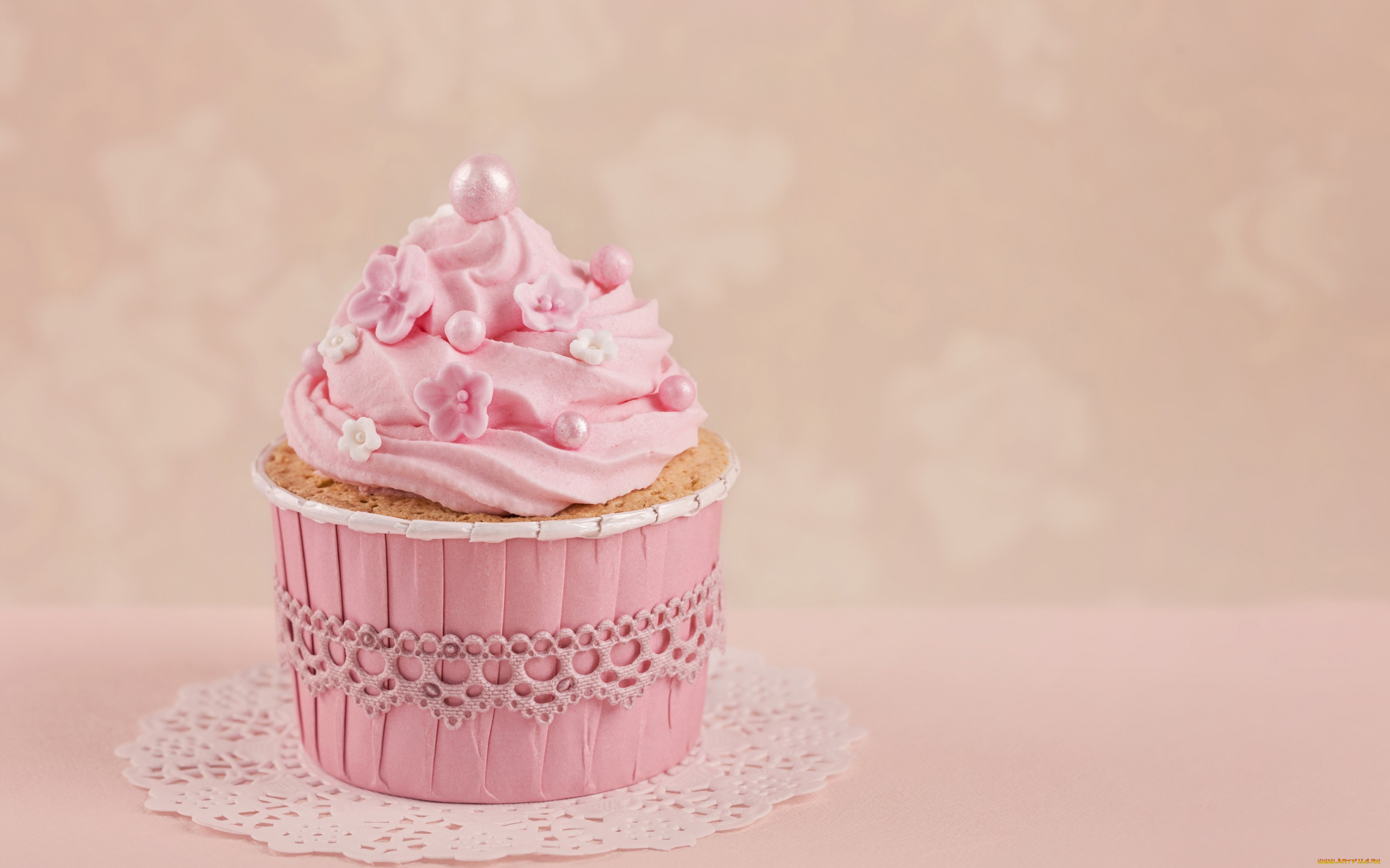 еда, пирожные, , кексы, , печенье, украшения, кекс, baby, крем, delicate, pink, sweet, cupcake, розовый