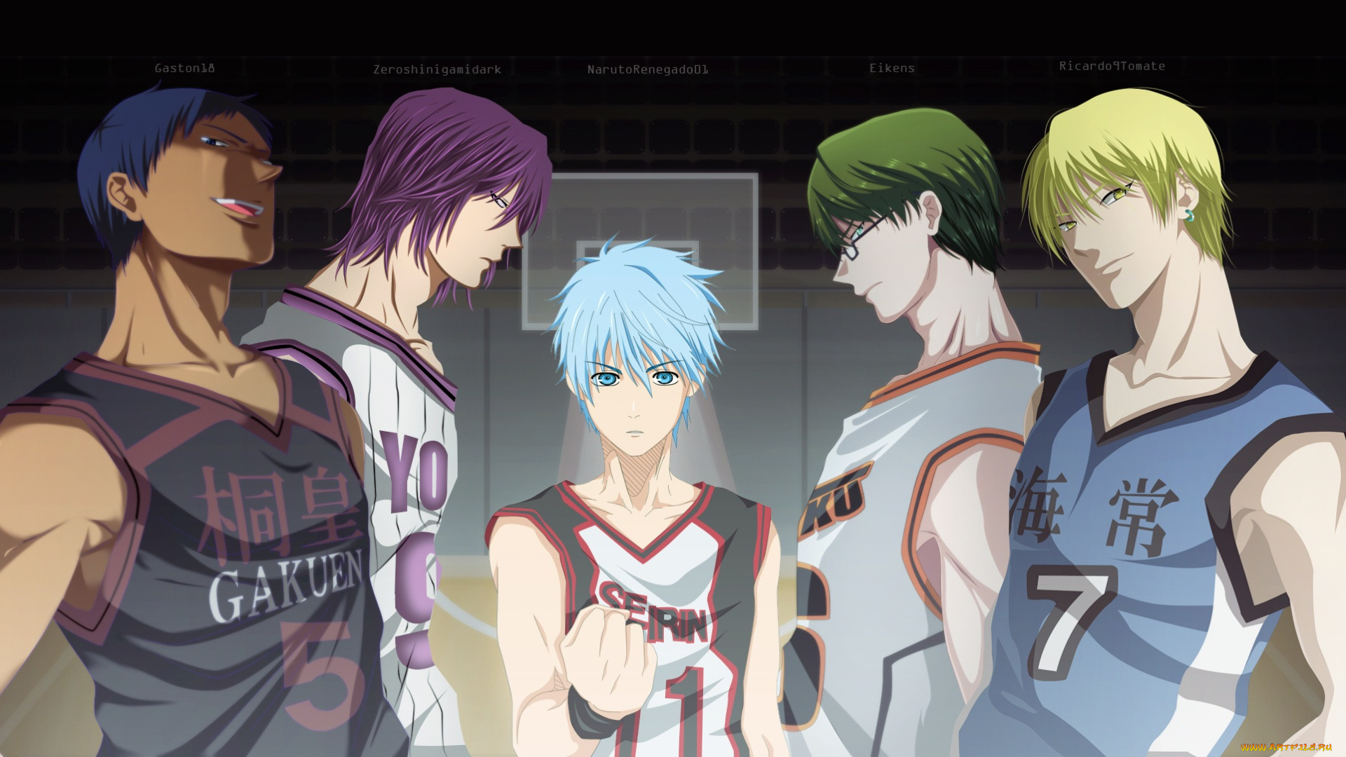 аниме, kuroko, no, baske, kuroko, no, basket