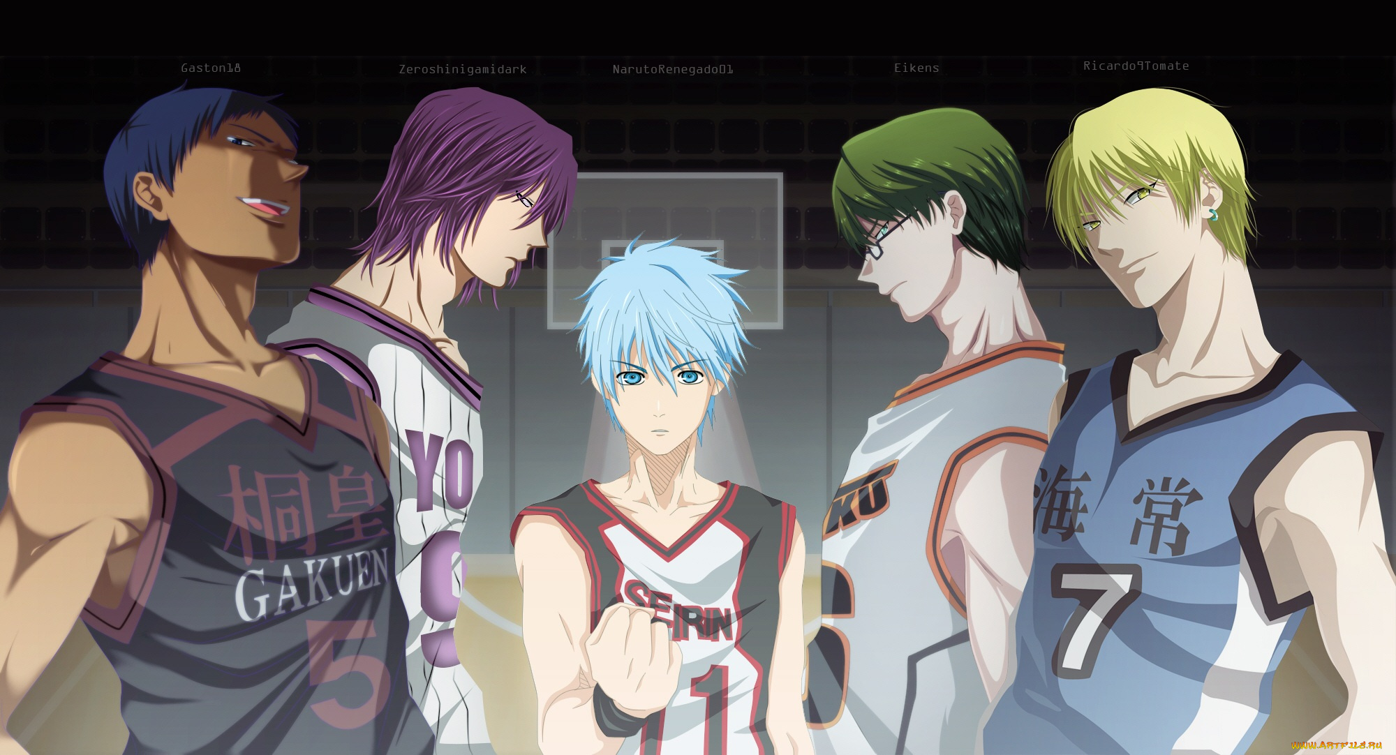 аниме, kuroko, no, baske, kuroko, no, basket