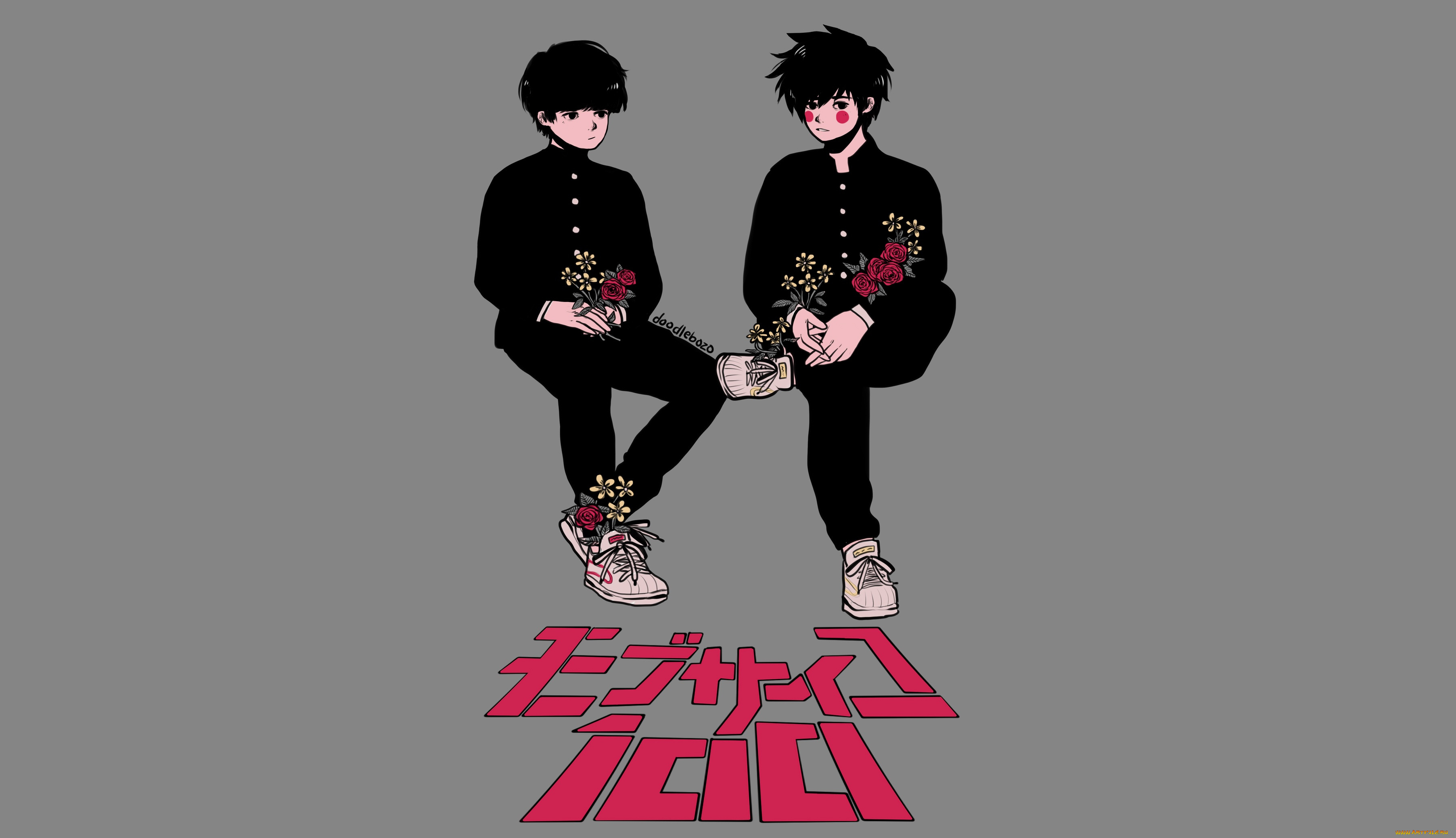 аниме, mob, psycho, 100, моб, психо, 100