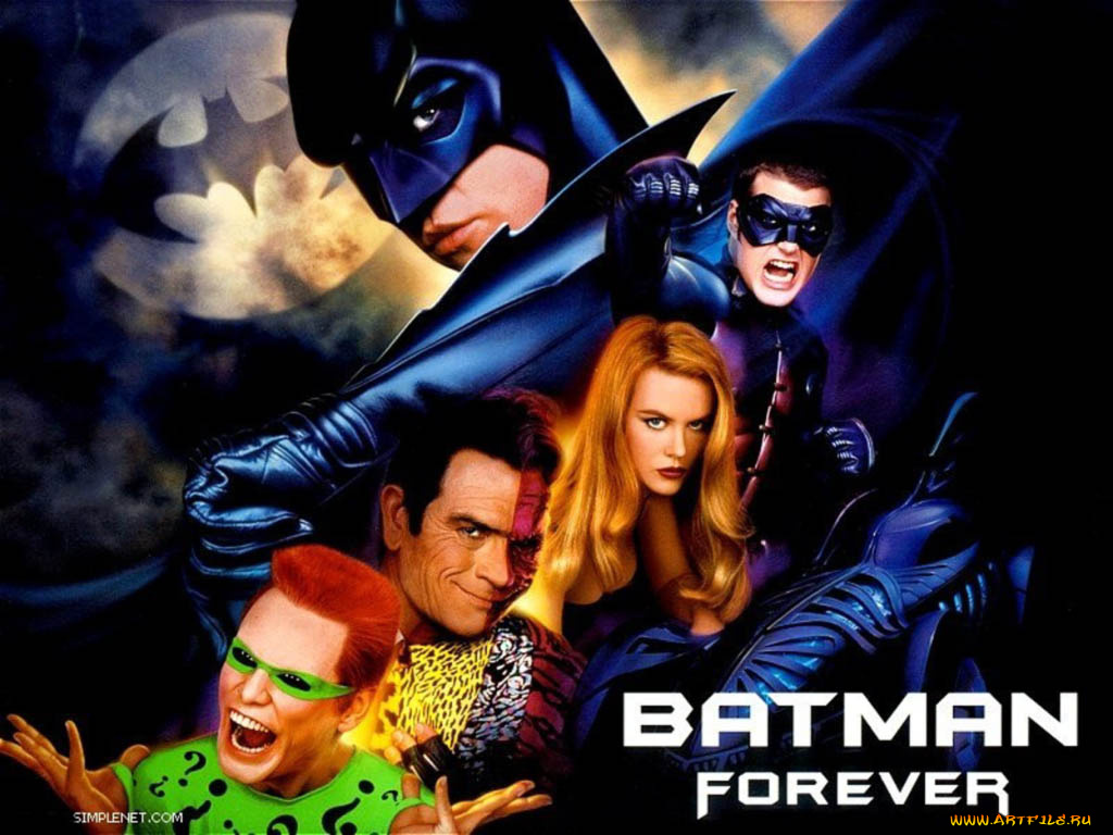 batman, forever, кино, фильмы