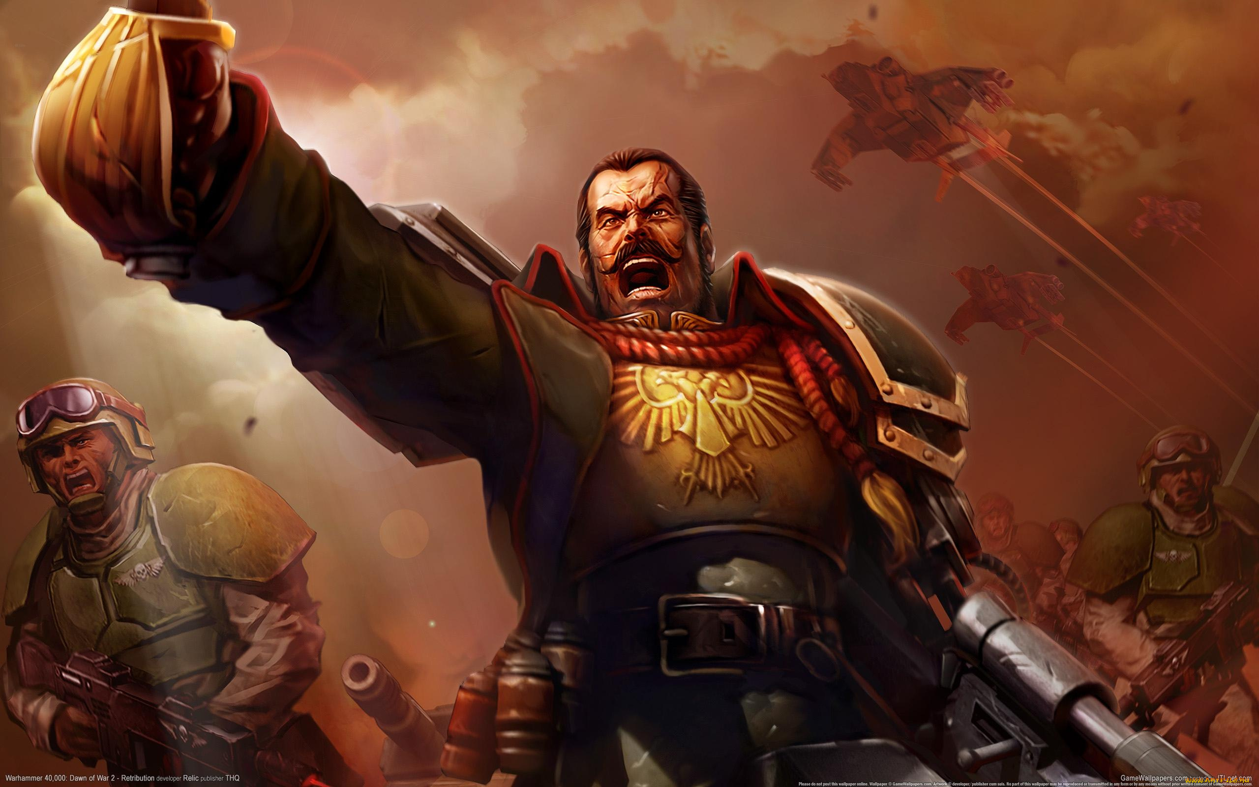 warhammer, 40, 000, dawn, of, war, retribution, видео, игры