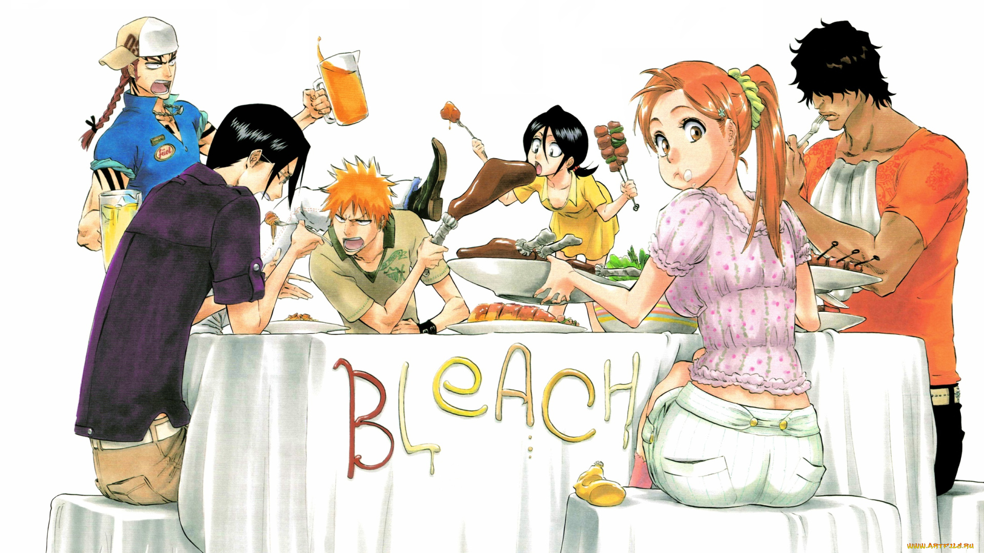 аниме, bleach