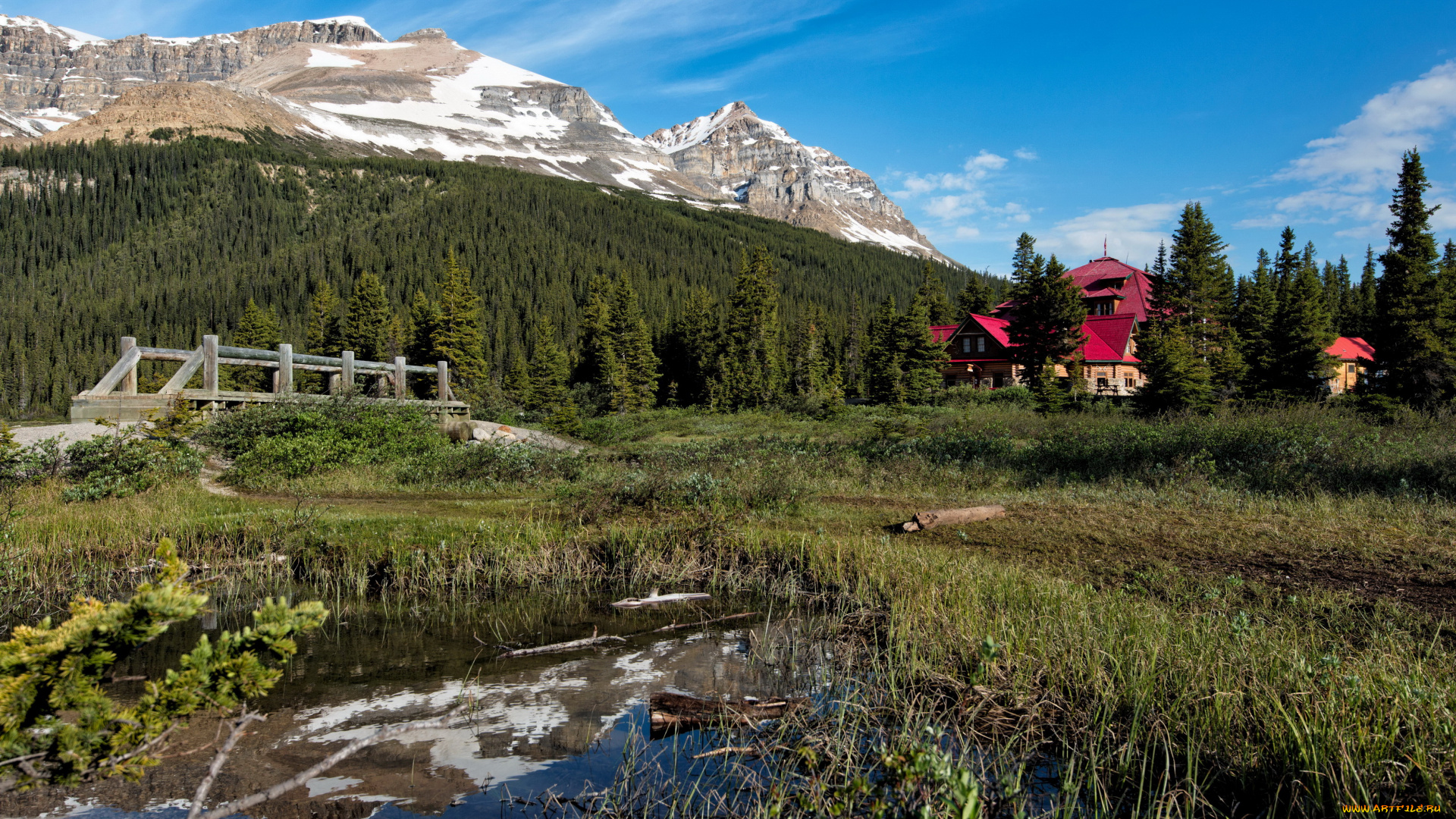 banff, national, park, природа, пейзажи, пейзаж, горы