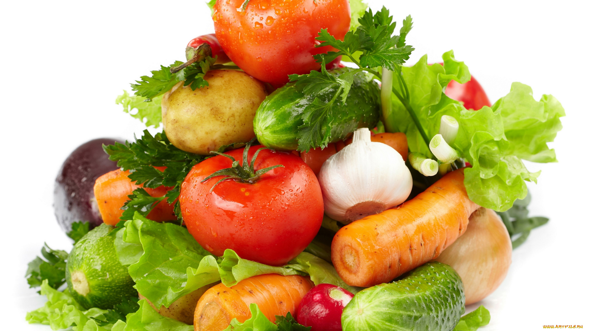 еда, овощи, помидоры, огурцы, морковь, томаты