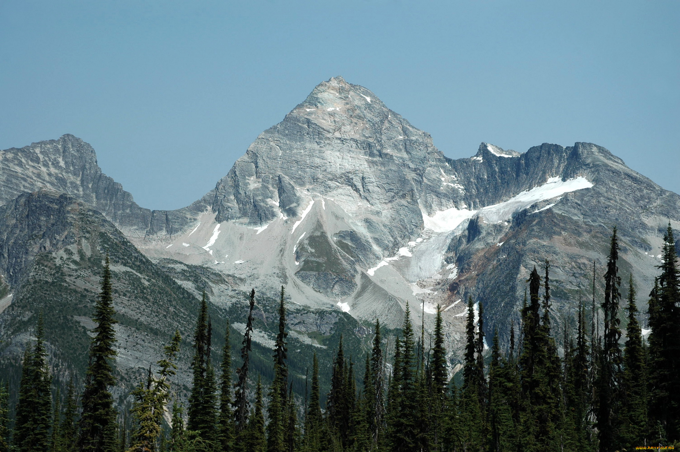 mount, revelstoke, national, park, canada, природа, горы