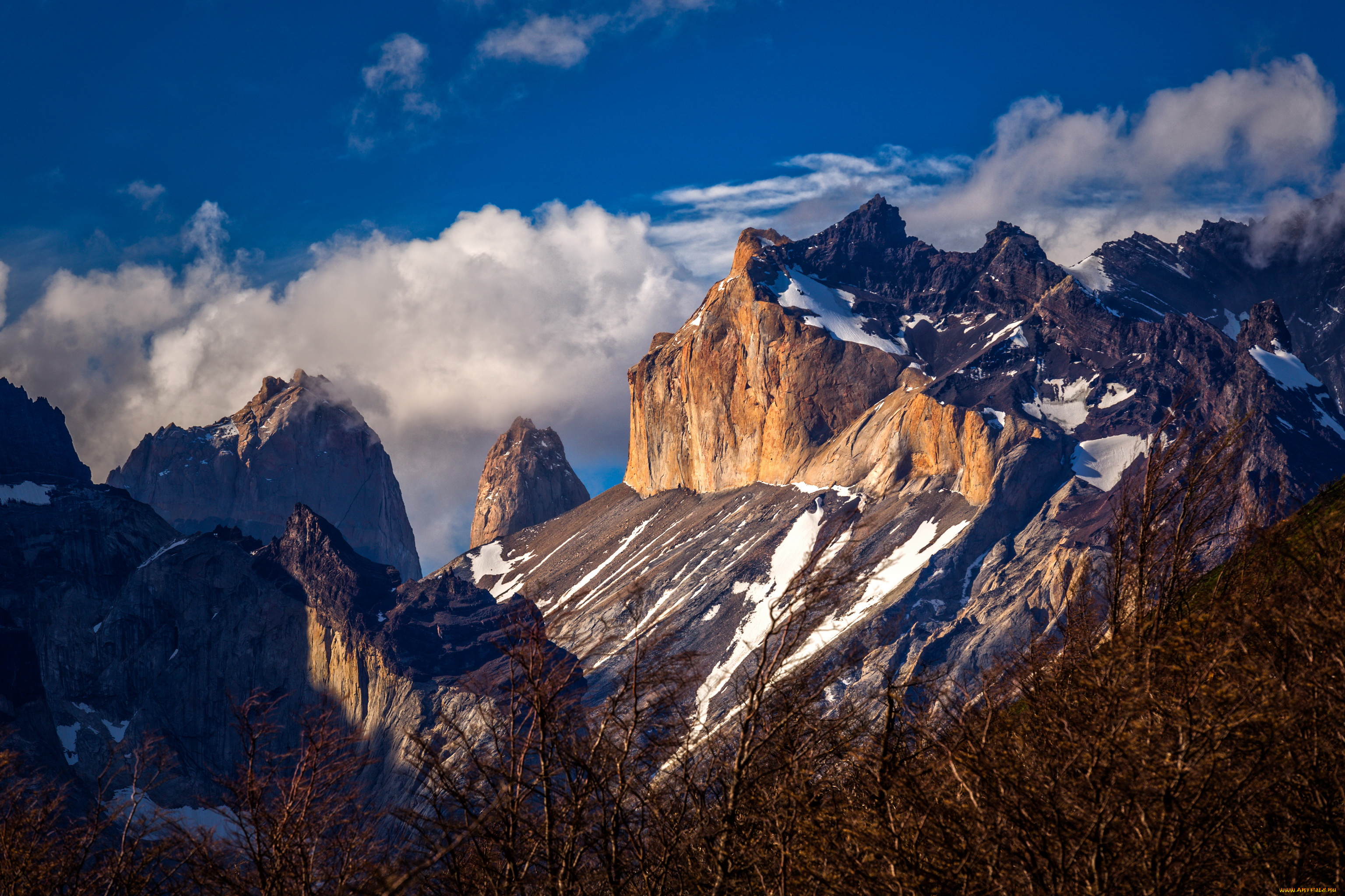 патагония, Чили, природа, горы