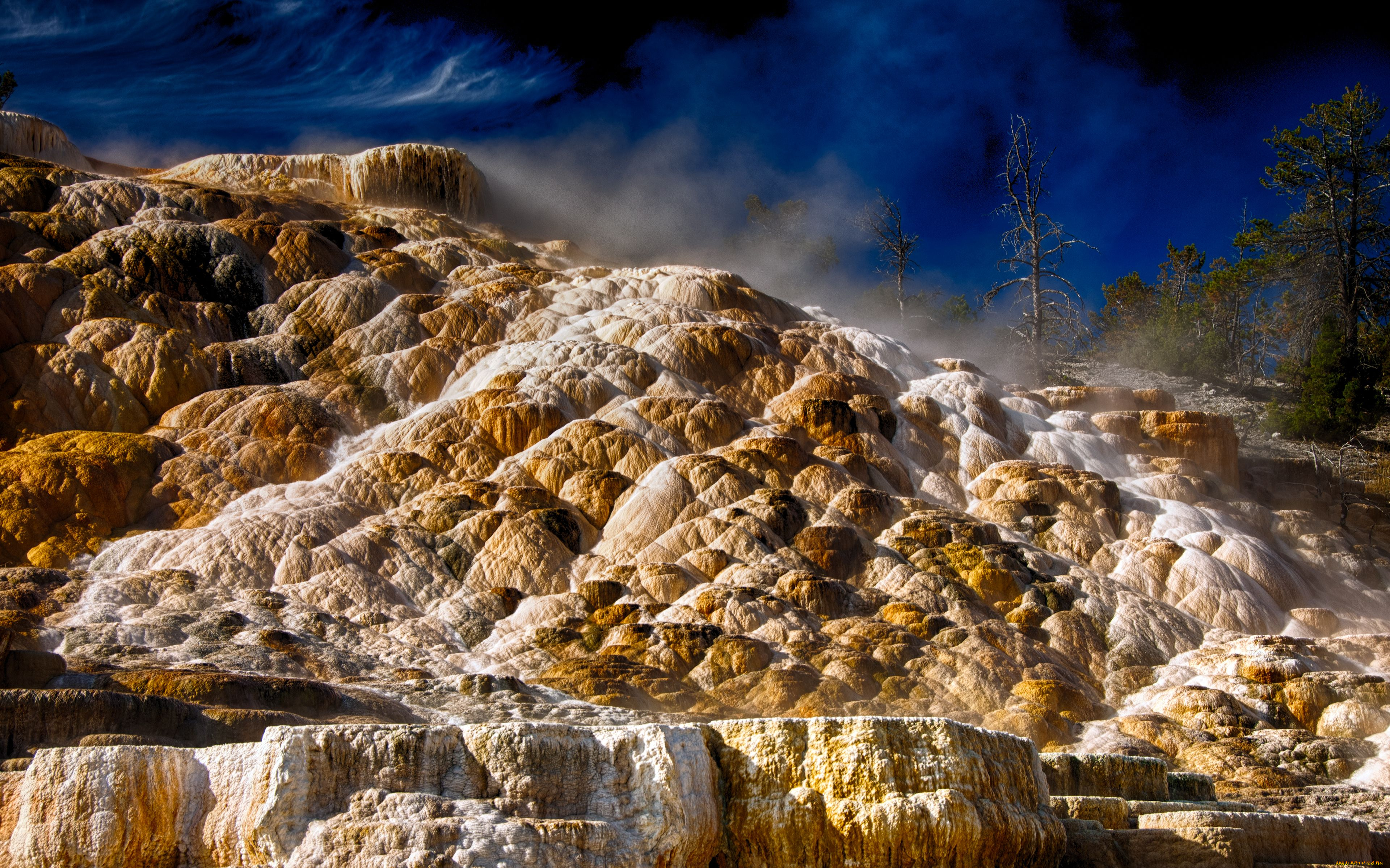 yellowstone, national, park, wyoming, природа, другое