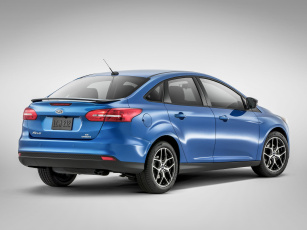 обоя автомобили, ford, 2014, us-spec, sedan, focus, синий