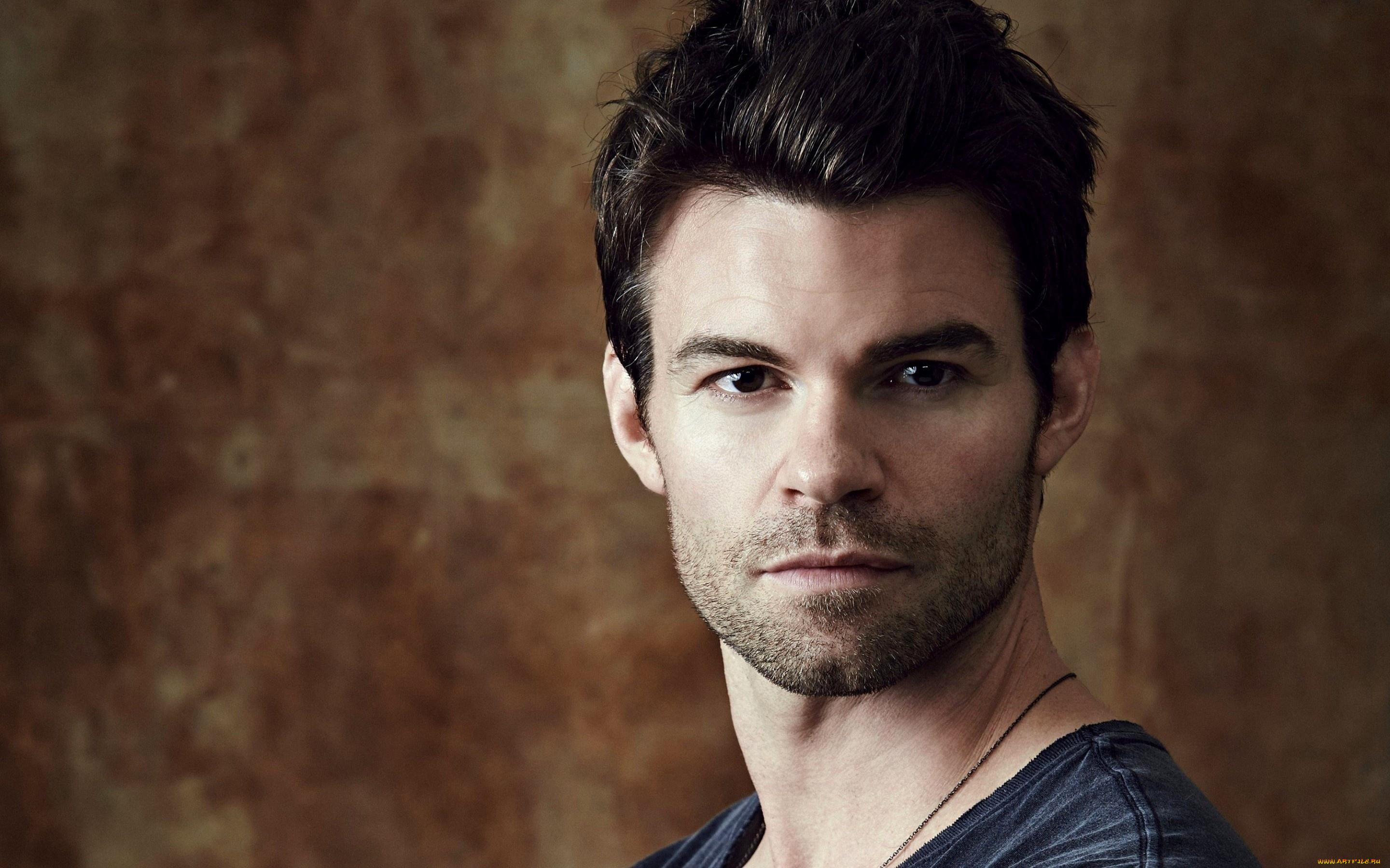 мужчины, daniel, gillies, щетина, цепочка