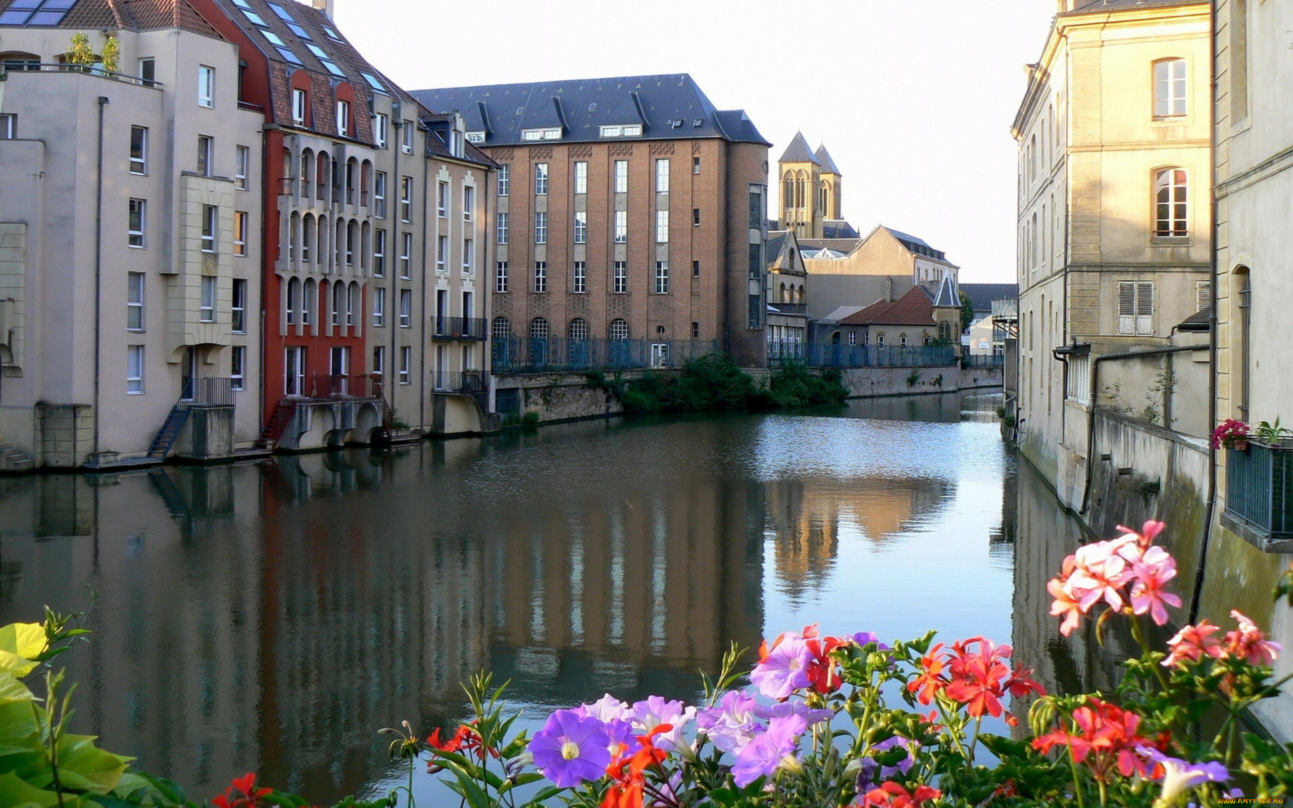 metz, france, города, -, улицы, , площади, , набережные