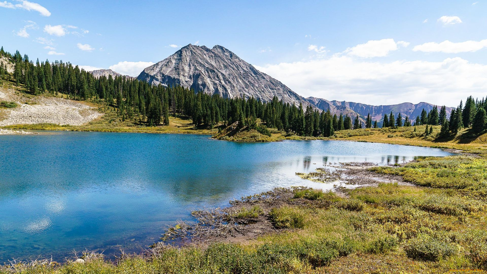 copper, lake, crested, butte, colorado, природа, реки, озера, copper, lake, crested, butte