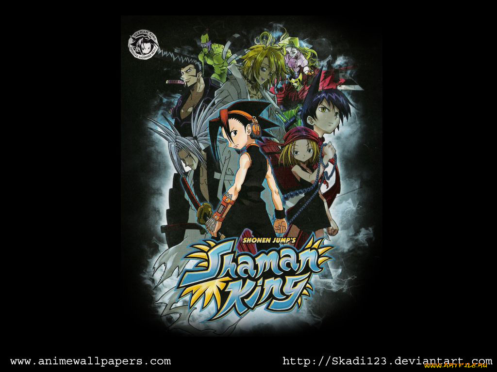 аниме, shaman, king