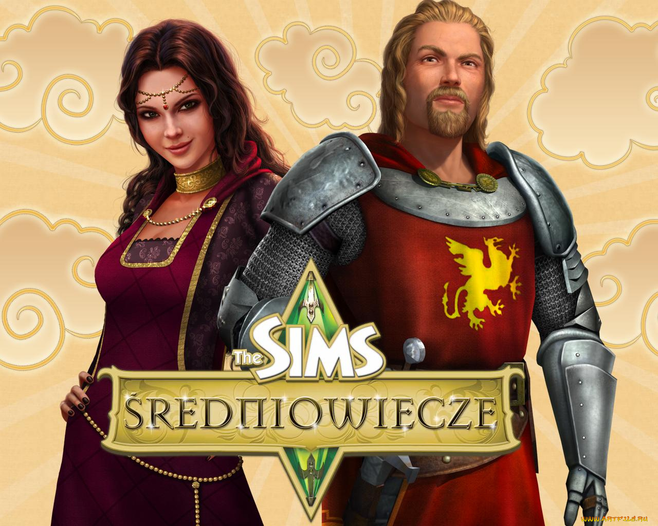the, sims, medieval, видео, игры