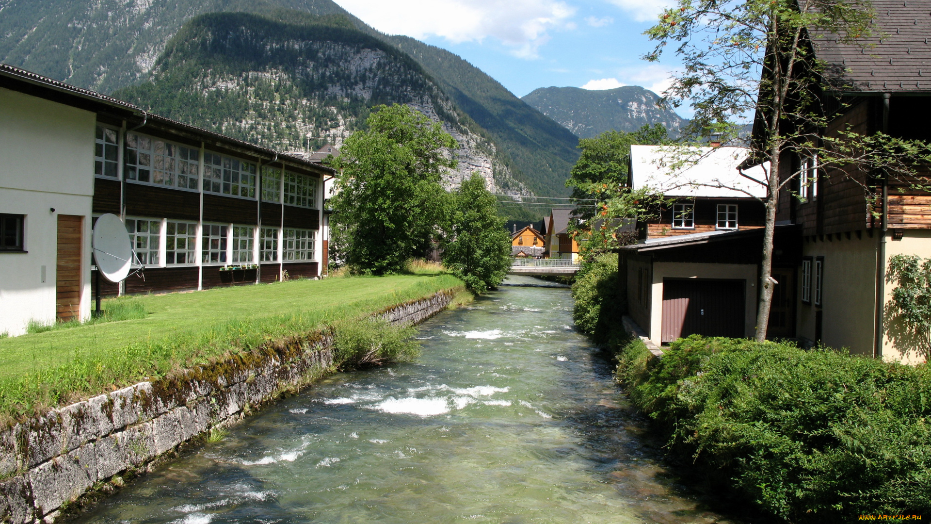 города, улицы, площади, набережные, hallstatt, австрия