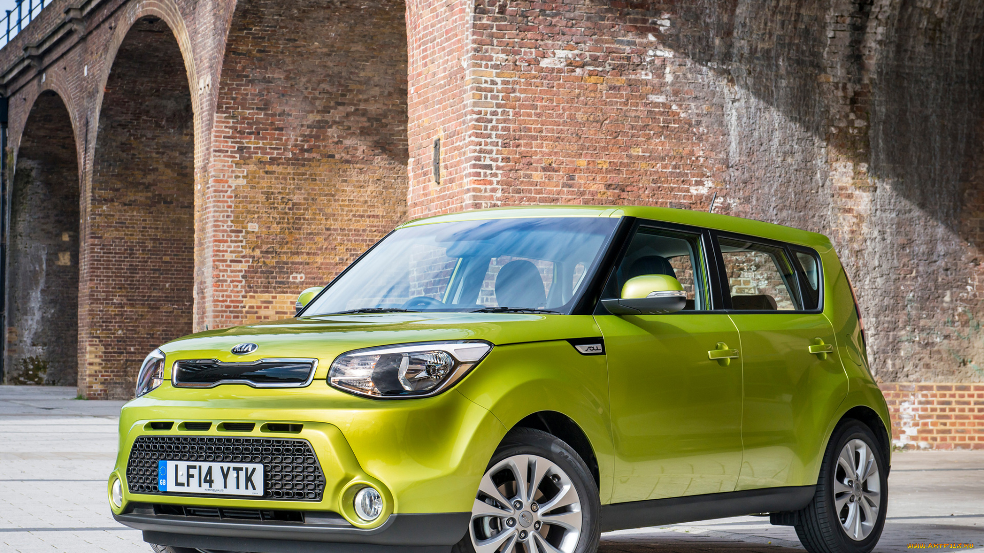 автомобили, kia, зеленый, 2014, uk-spec, soul