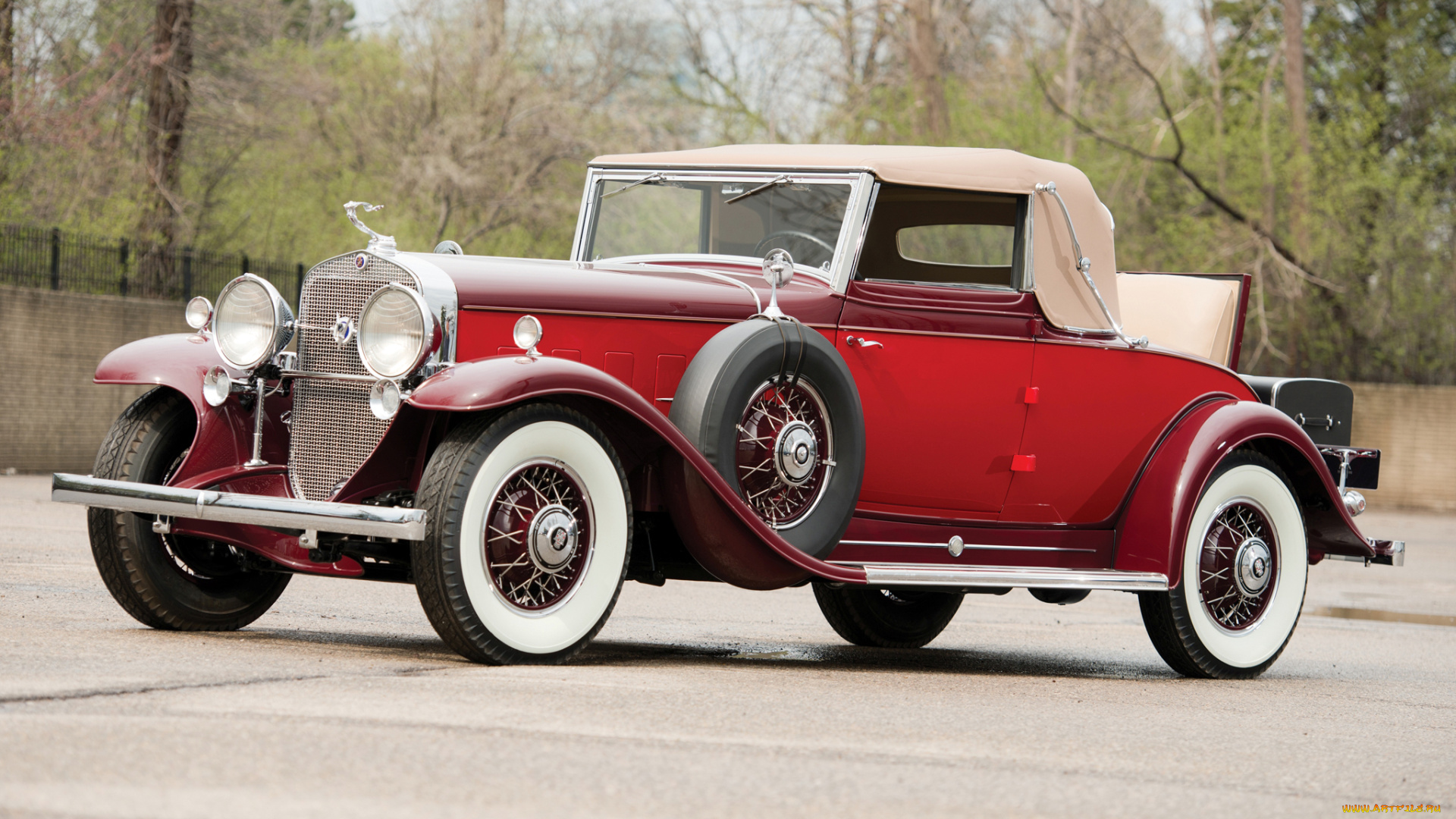 автомобили, классика, coupe, convertible, 370-a, v12, 4735, fleetwood, cadillac, 1931г