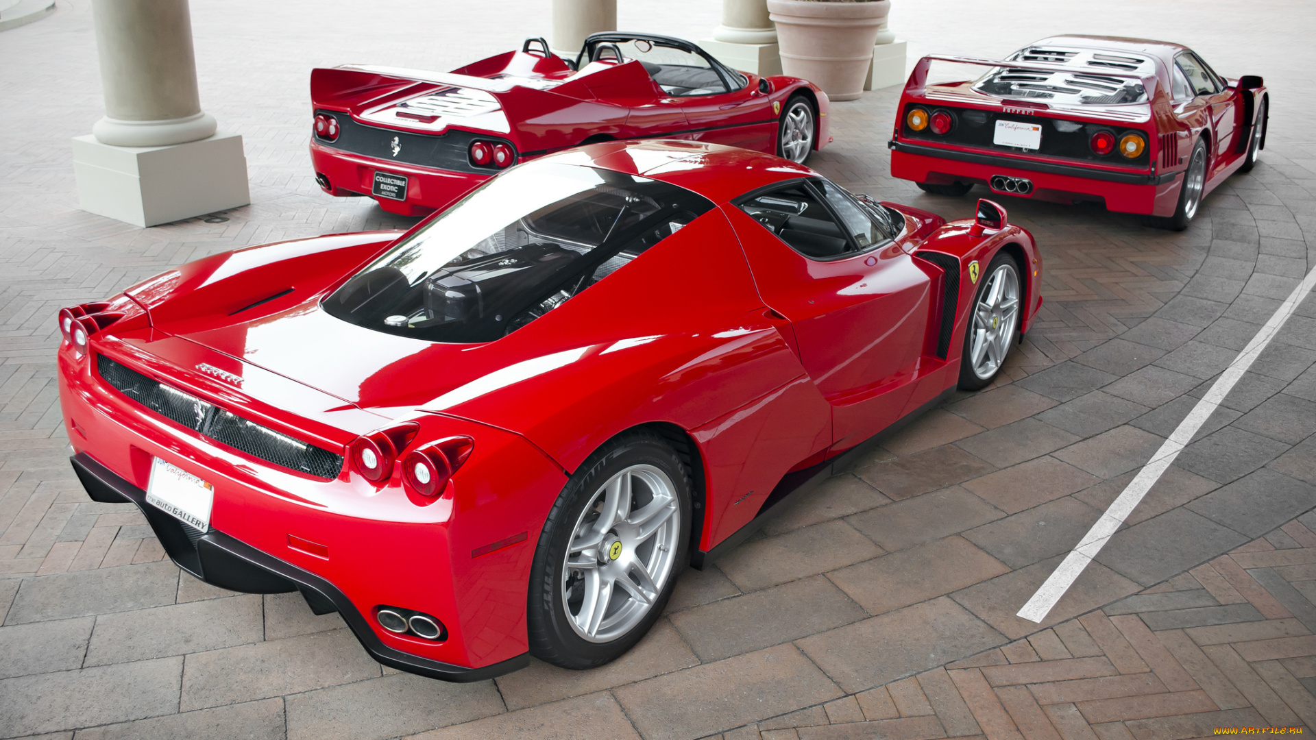 ferrari, f40, , f50, , and, enzo, автомобили, ferrari, s, гоночные, спортивные, италия, a, p