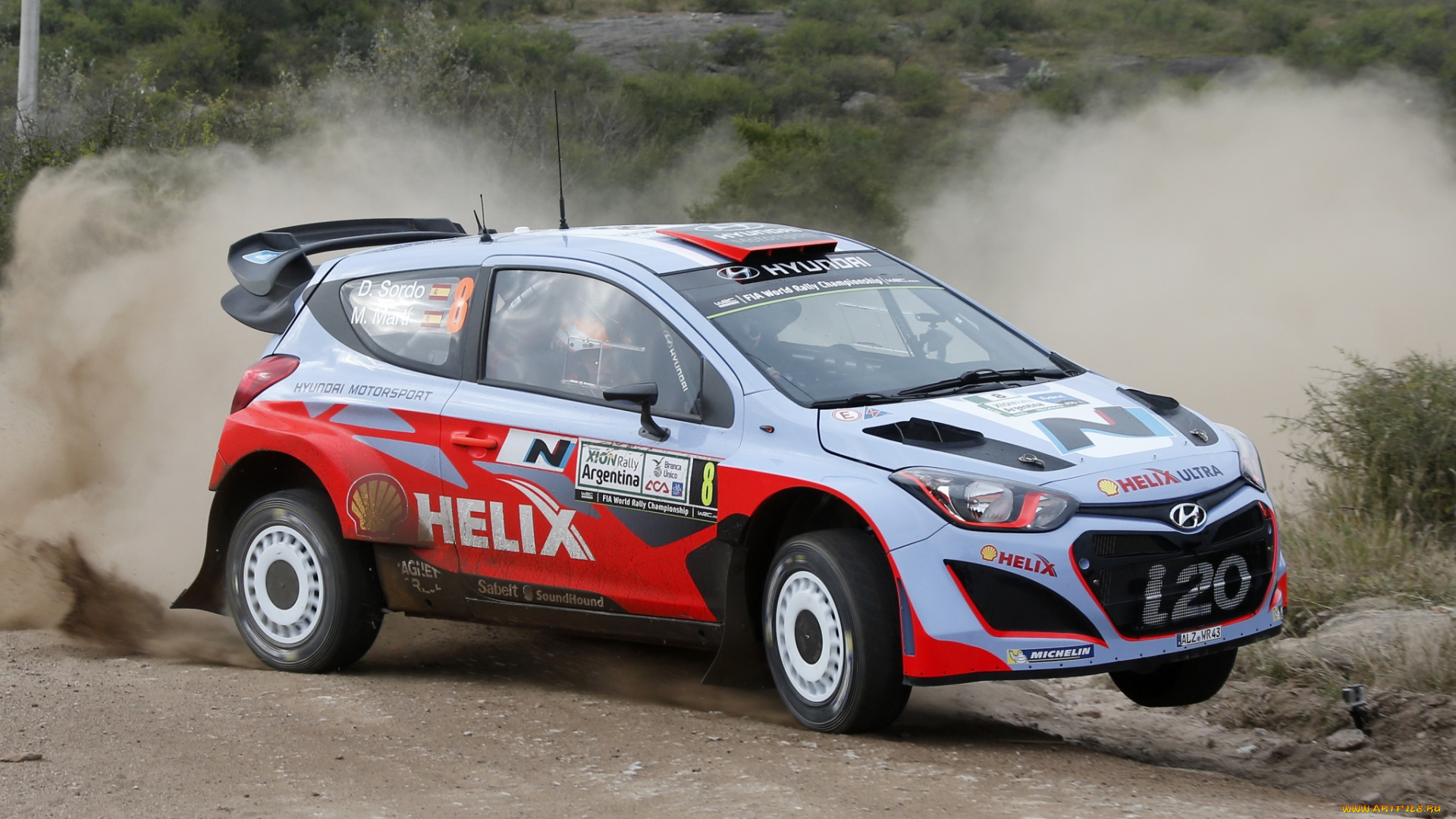 спорт, авторалли, пыль, скорость, 2014г, wrc, i20, hyundai