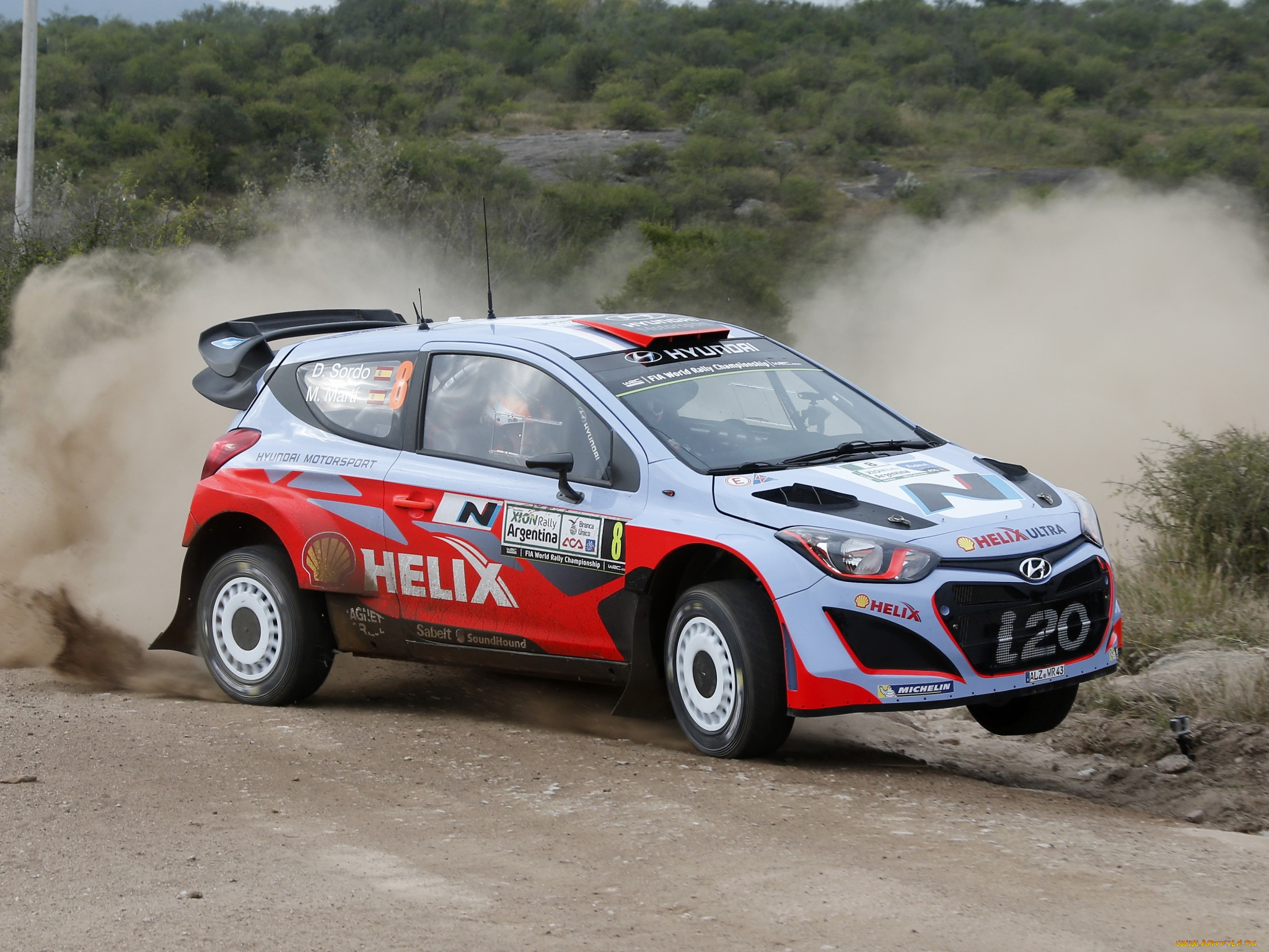 спорт, авторалли, пыль, скорость, 2014г, wrc, i20, hyundai