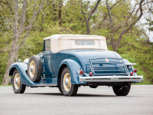 Картинка автомобили packard 1101-719 roadster coupe eight 1934г