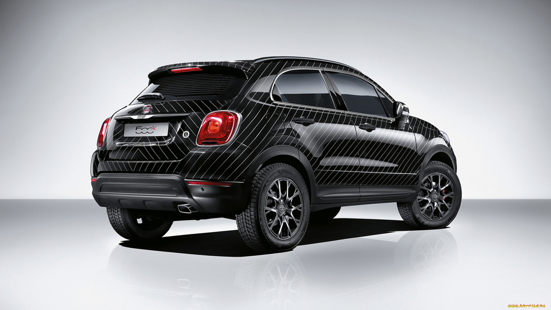 fiat, 500, x, concept, 2015, автомобили, fiat, 2015, внедорожник, concept, 500, x, black, кроссовер