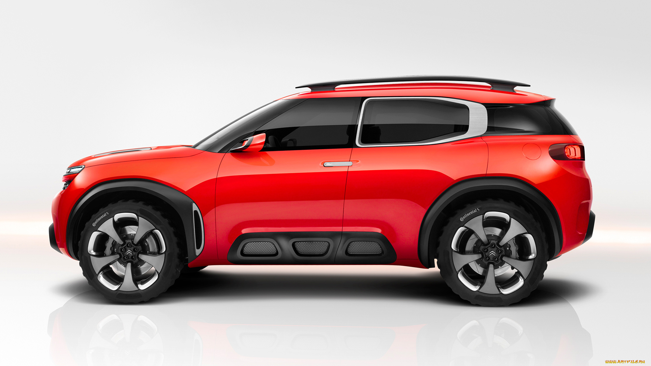 citroen, aircross, concept, 2015, автомобили, citroen, ds, 2015, concept, aircross, красный, графика, внедорожник, кроссовер