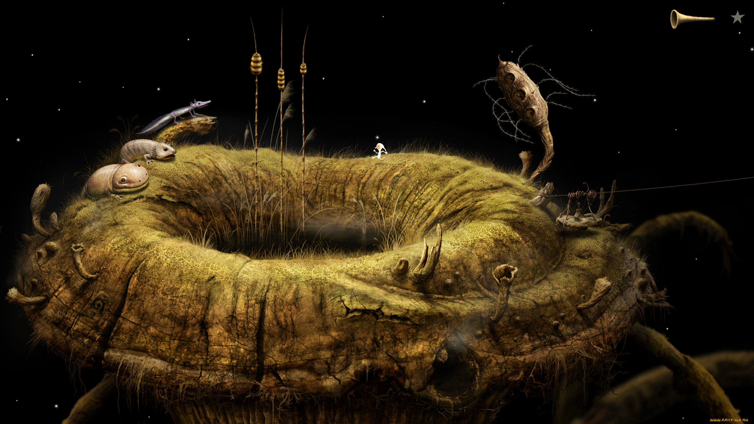 samorost, 3, видео, игры, головоломка, samorost, 3, квест