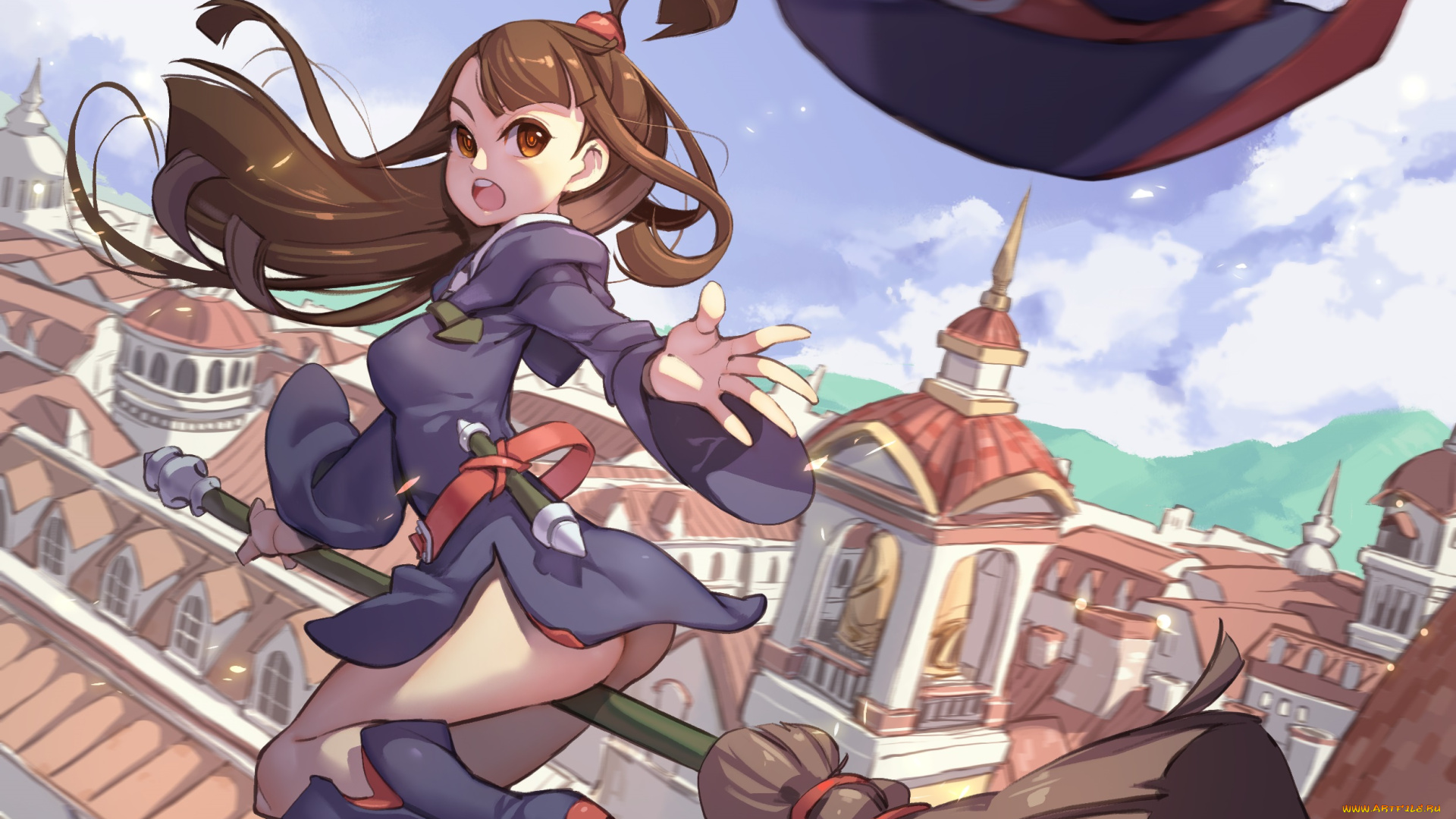 аниме, little, witch, academia, little, witch, academia