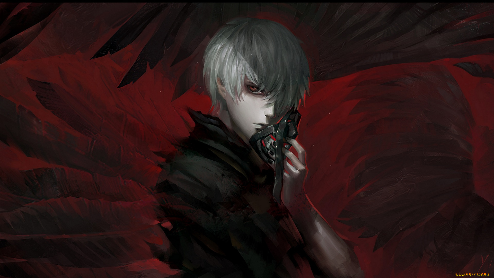 аниме, tokyo, ghoul, канеки