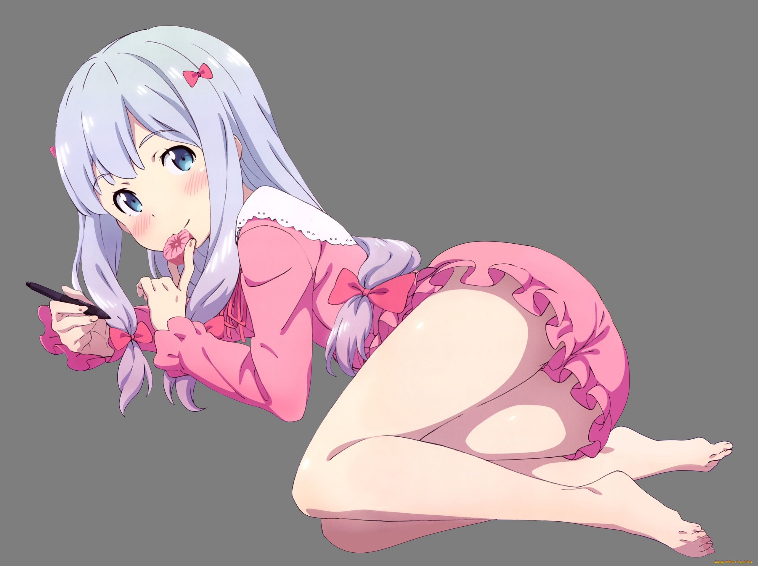 аниме, eromanga-sensei, izumi, sagiri