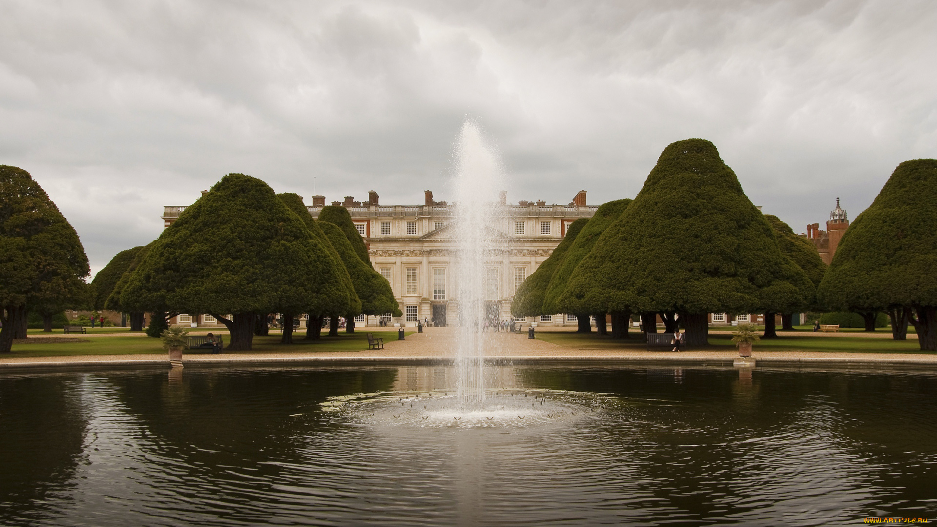 hampton, court, palace, города, лондон, , великобритания, hampton, court, palace