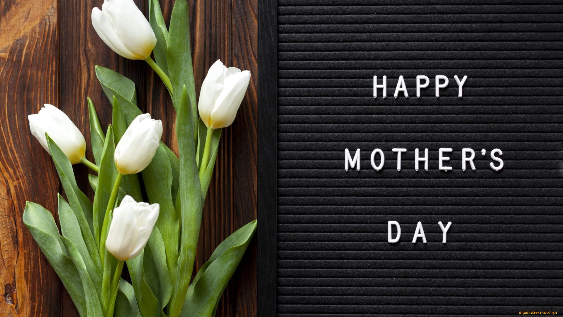 праздничные, день, матери, тюльпаны, надпись