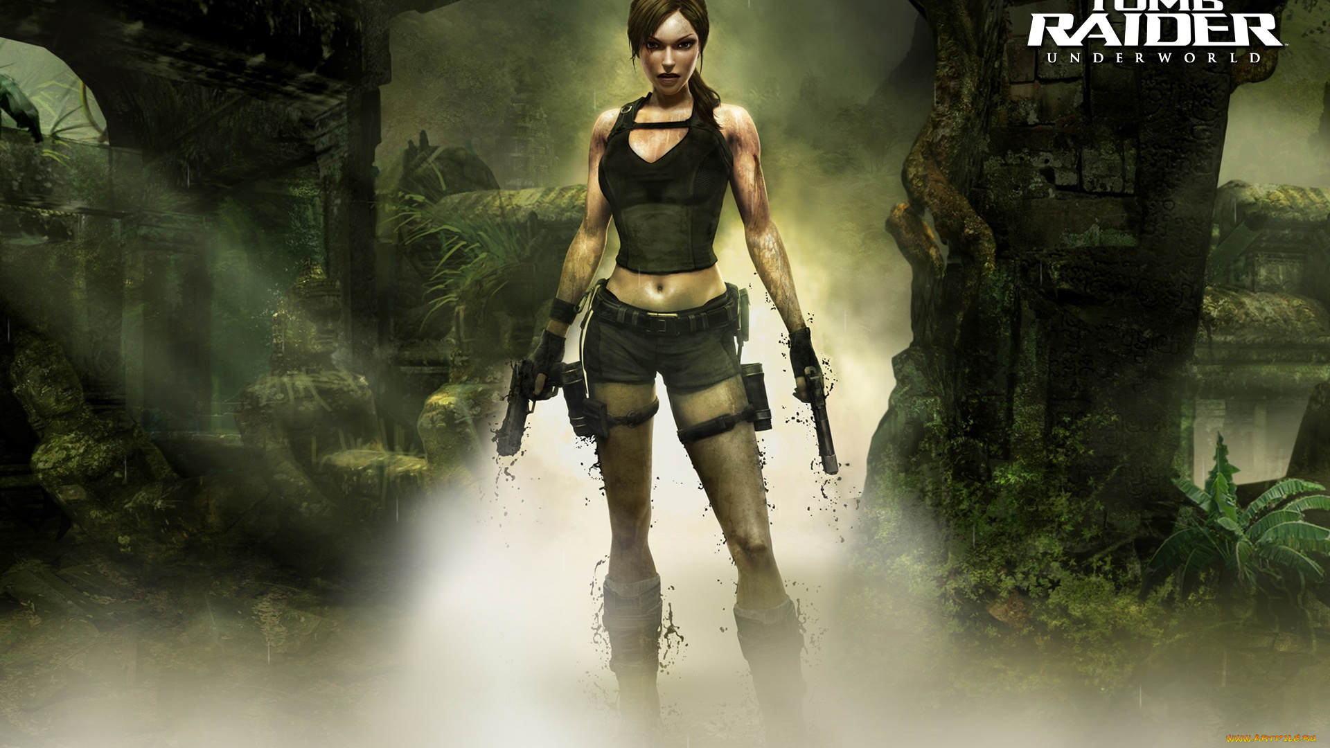 видео, игры, tomb, raider, , underworld, tomb, raider, underworld