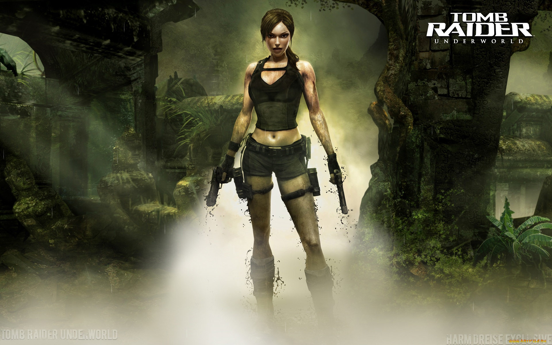 видео, игры, tomb, raider, , underworld, tomb, raider, underworld