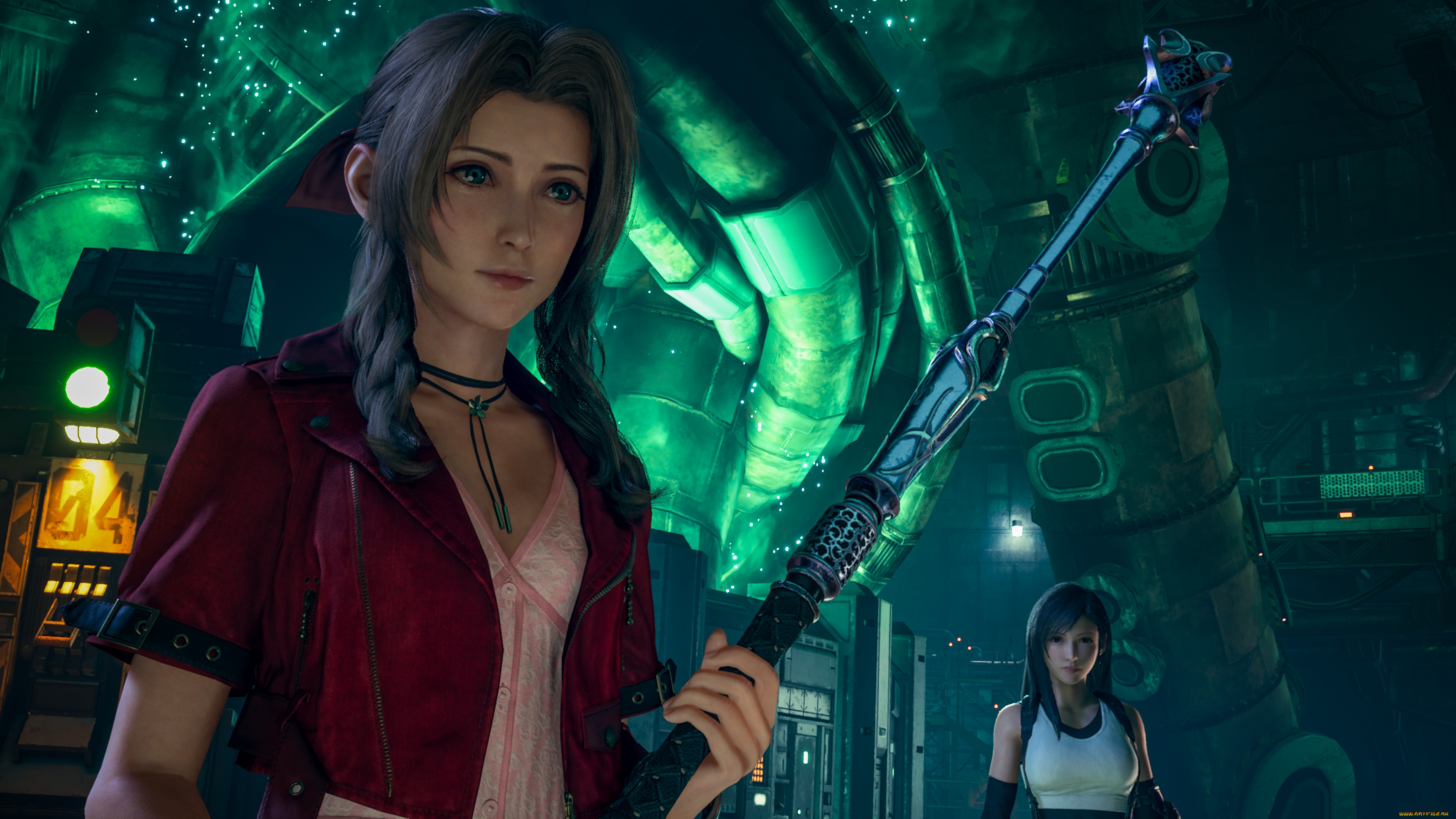 видео, игры, final, fantasy, vii, , remake, aerith, gainsborough, final, fantasy, vii, remake, tifa, lockhart