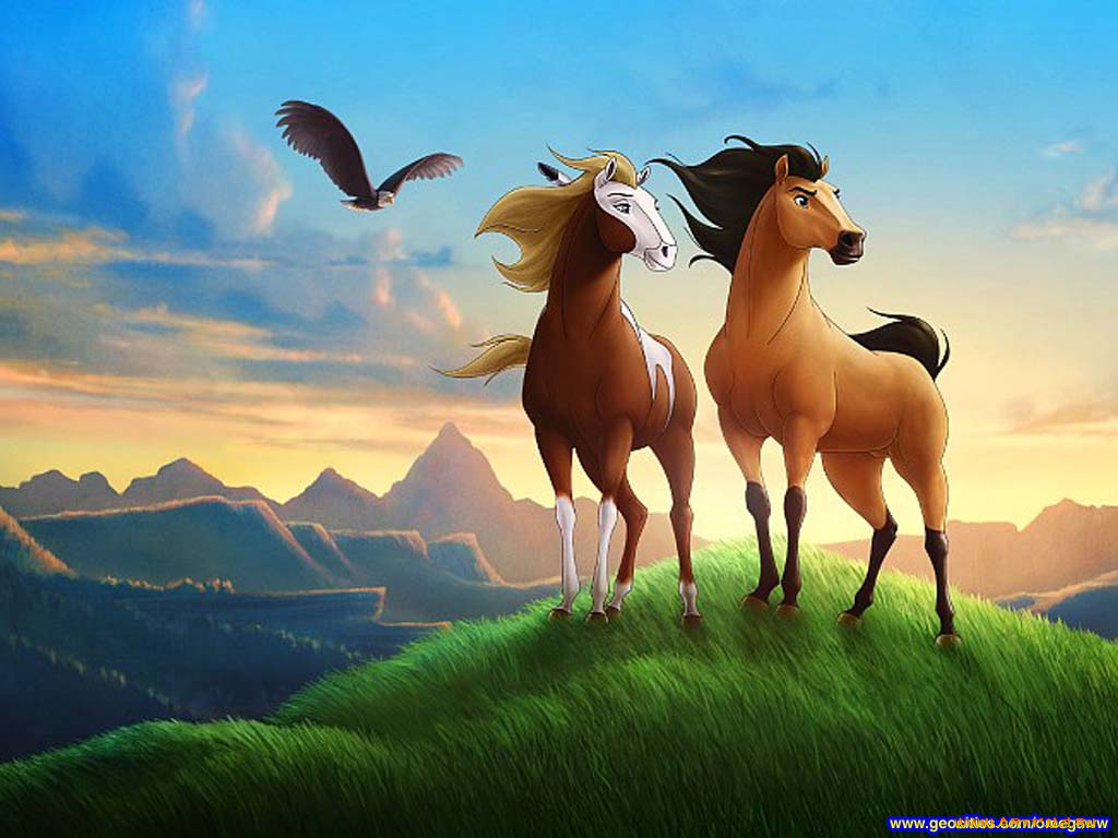 мультфильмы, spirit, stallion, of, the, cimarron