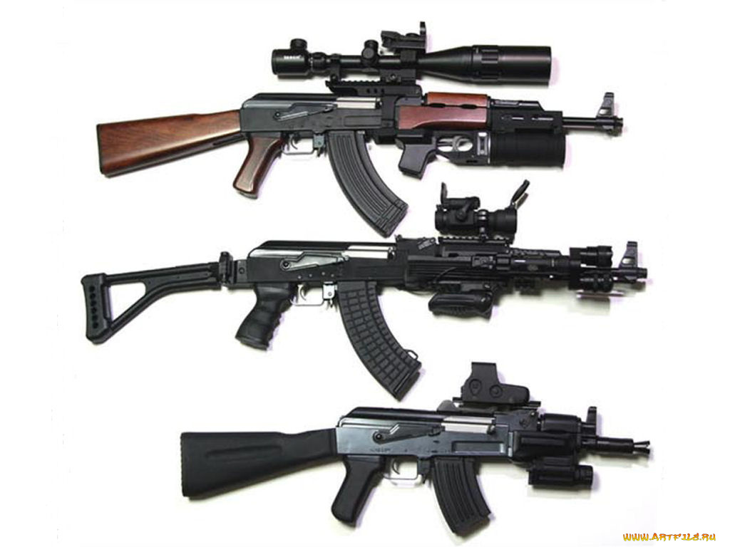 штурмовая, винтовка, ak, 74м, оружие, автоматы