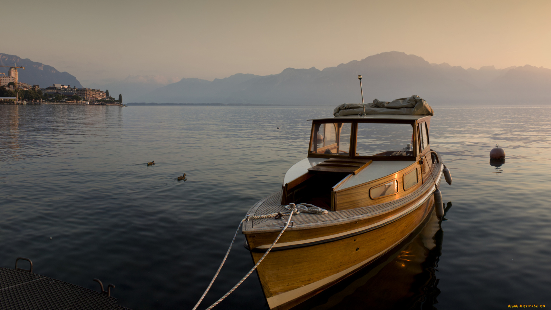 montreux, switzerland, корабли, Яхты, lake, geneva, монтрё, швейцария, женевское, озеро