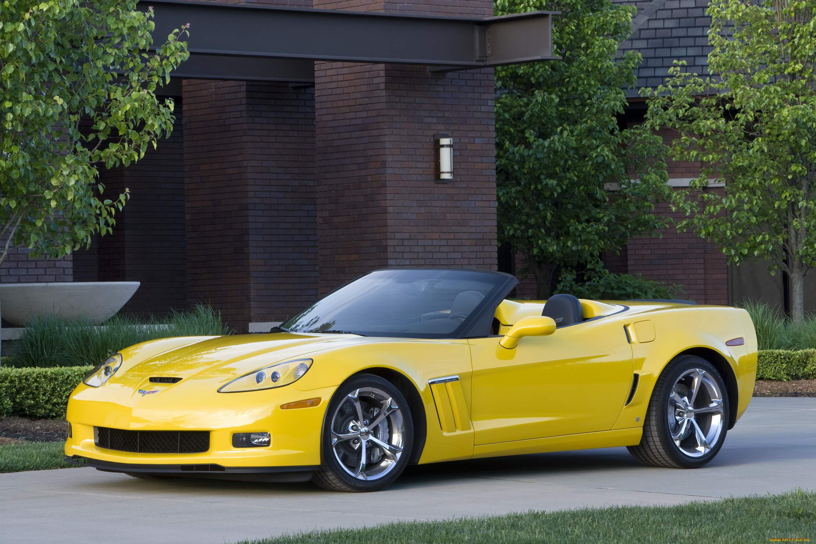 2010, chevrolet, corvette, c6, convertible, grand, sport, автомобили