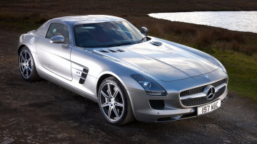 Картинка mercedes sls автомобили benz германия daimler ag