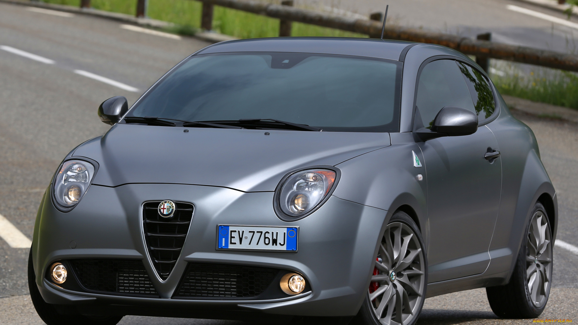 автомобили, alfa, romeo, alfa, romeo, 955, 2014, г, темный, verde, mito, quadrifoglio