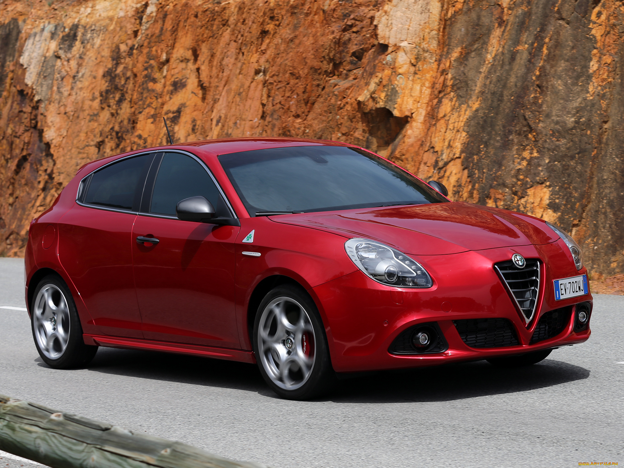 автомобили, alfa, romeo, красный, 2014, г, alfa, romeo, giulietta, 940, verde, quadrifoglio