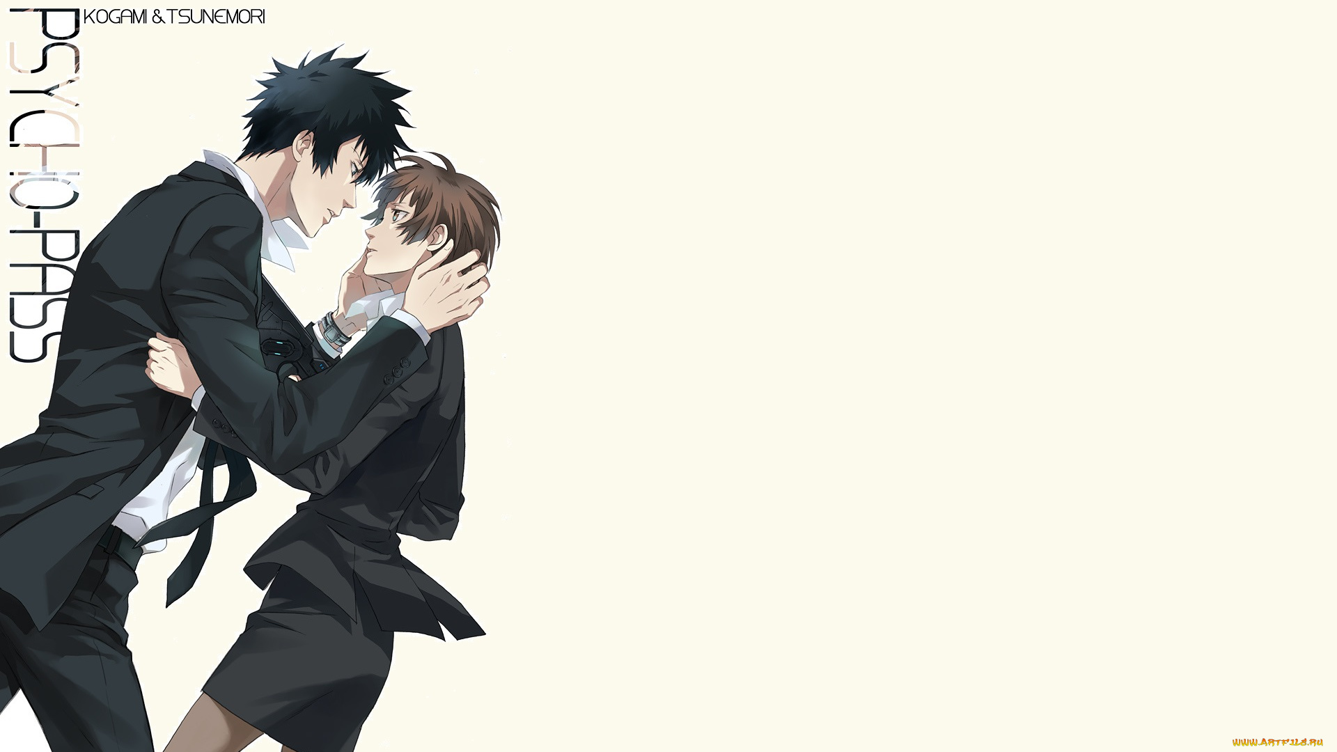 аниме, psycho-pass, парень, девушка