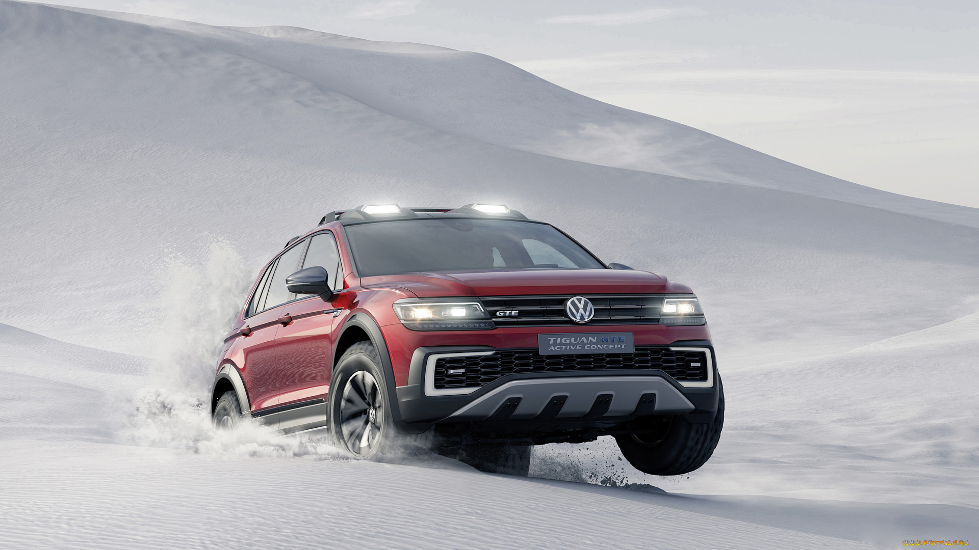 volkswagen, tiguan, gte, active, concept, 2016, автомобили, volkswagen, gte, tiguan, active, concept, 2016