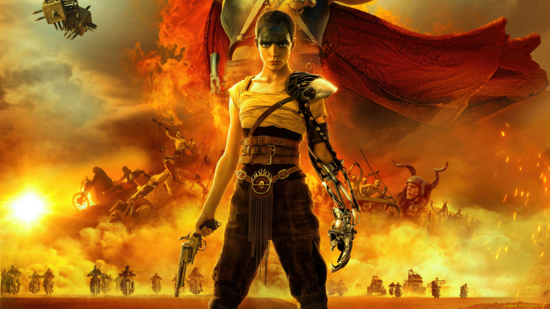 furiosa, , a, mad, max, saga, , , , 2024, , кино, фильмы, , a, mad, max, saga, фуриоса, хроники, безумного, макса, фантастика, боевик, триллер, anya, taylor, joy, аня, тейлор, джой, пoстeр